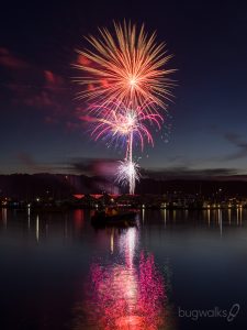 3rd of July 2018 fireworks in Poulsbo 3