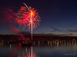 3rd of July 2018 fireworks in Poulsbo 5