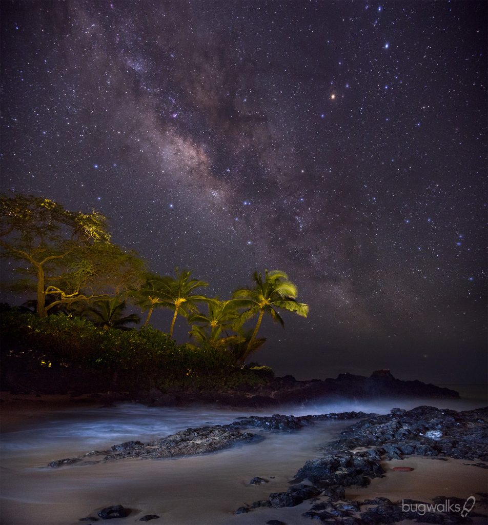 Milky Way from Makena Cove